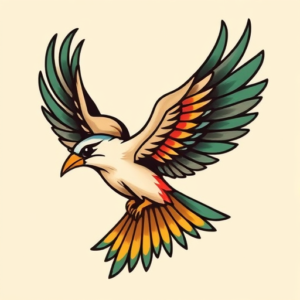 Flash Thunderbird Tattoo