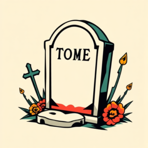 Flash Tombstone Tattoo