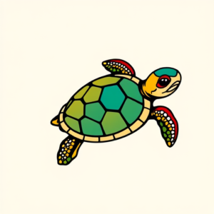 Flash Turtle Tattoo