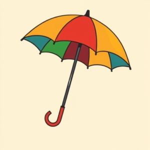 Flash Umbrella Tattoo