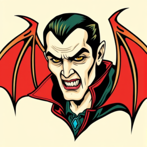 Flash Vampire Tattoo