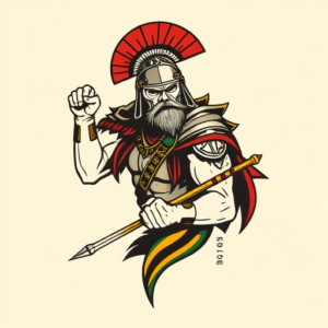 Flash Warrior Tattoo