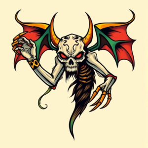 Flash Wendigo Tattoo