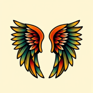 Flash Wings Tattoo