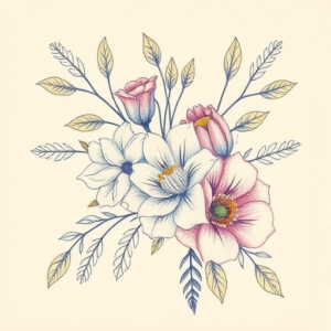 Floral Incubus Tattoo