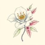 Floral Medusa Tattoo