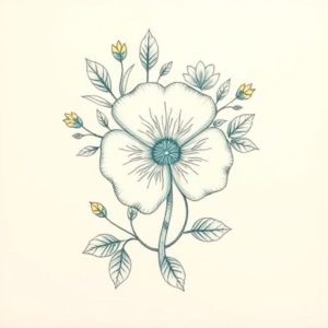 Floral Shamrock Tattoo
