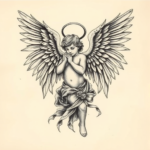 Full-View Angel Tattoo