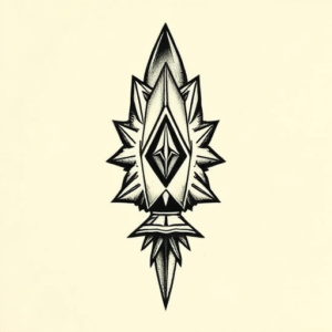 Full-View Arrowhead Tattoo