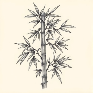 Full-View Bamboo Tattoo