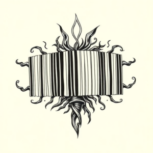 Full-View Barcode Tattoo