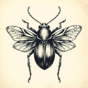 Full-View Bug Tattoo