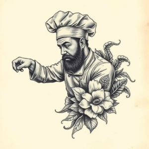 Full-View Chef Tattoo
