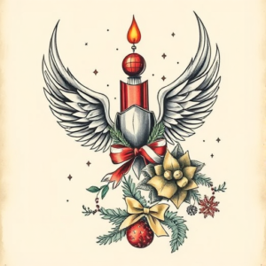 Full-View Christmas Tattoo