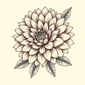 Full-View Chrysanthemum Tattoo