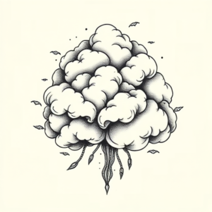 Full-View Cloud Tattoo