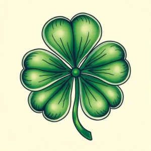 Full-View Clover Tattoo