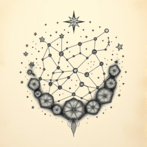 Full-View Constellation Tattoo