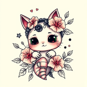 Full-View Cute Tattoo