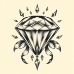 Full-View Diamond Tattoo