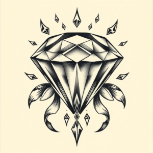 Full-View Diamond Tattoo