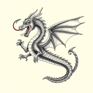 Full-View Dragon Tattoo