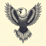 Full-View Eagle Tattoo