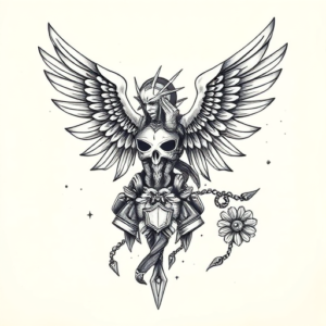 Full-View Evangelion Tattoo