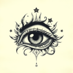 Full-View Eye Tattoo