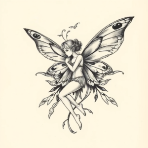 Full-View Fairy Tattoo