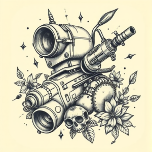 Full-View Fallout Tattoo