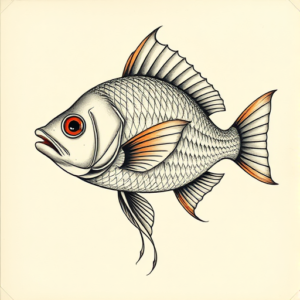 Full-View Fish Tattoo