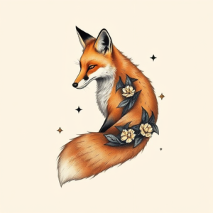 Full-View Fox Tattoo