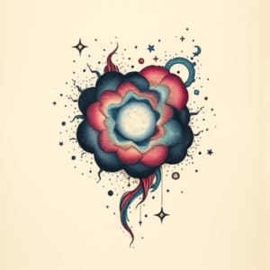 Full-View Galaxy Tattoo