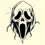 Full-View Ghostface Tattoo