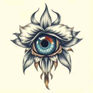 Full-View Iris Tattoo
