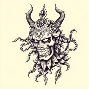 Full-View Kali Tattoo
