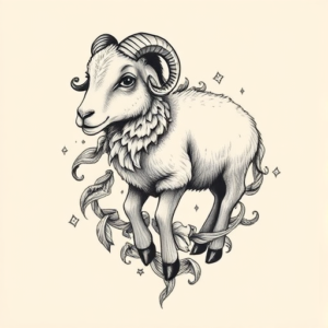 Full-View Lamb Tattoo