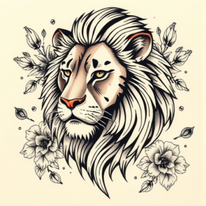 Full-View Leo Tattoo