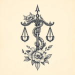 Full-View Libra Tattoo