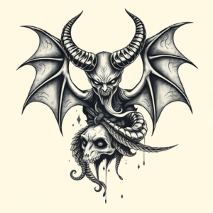 Full-View Maleficent Tattoo