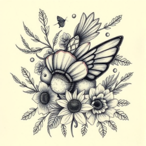 Full-View Nature Tattoo