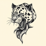 Full-View Panther Tattoo