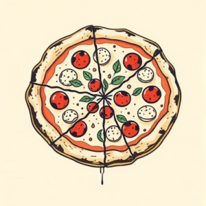 Full-View Pizza Tattoo