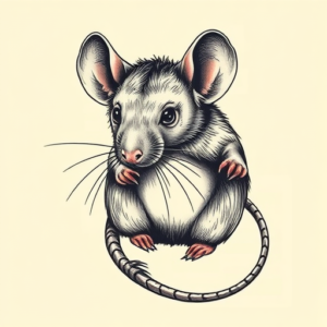 Full-View Rat Tattoo
