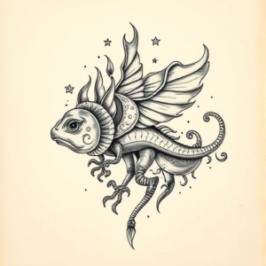 Full-View Scale Tattoo
