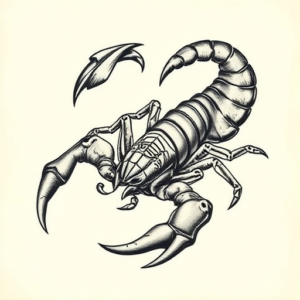 Full-View Scorpion Tattoo