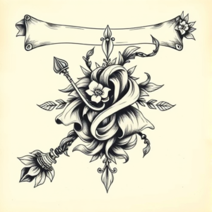 Full-View Scroll Tattoo