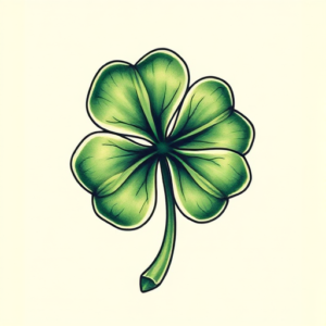Full-View Shamrock Tattoo