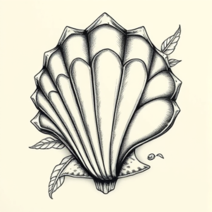 Full-View Shell Tattoo